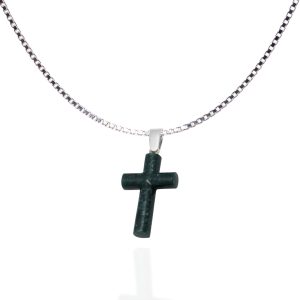 Jade Cross Pendant