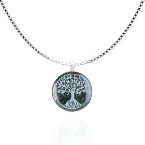 Sandblast Pendant Tree of Life