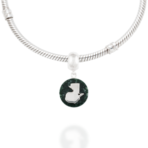 Guatemala Map Charm