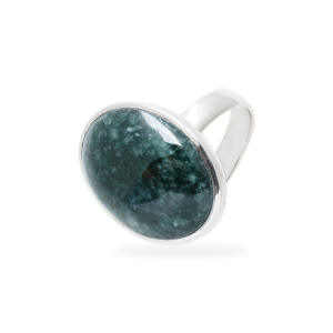 Classic Oval Jade Ring