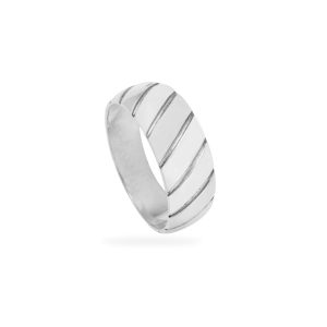 Men’s Silver Wedding Band