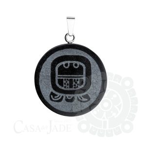 Nahual aj, en plata y jade