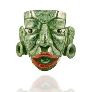 Naranjo Mosaic Jade Mask Replica