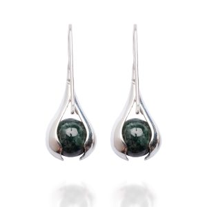 Interchangeable Silver Earrings
