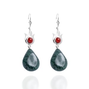 Flame earrings