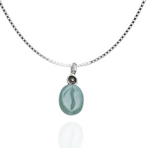 Light Green Coffee Bean Pendant