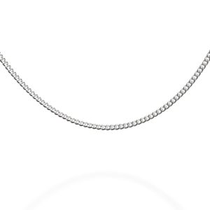 16" silver chain