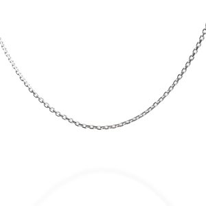 16" silver chain
